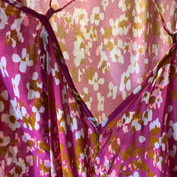 NWT Anthropologie Sheer Pink Combo Mini Dress - Size Medium - Picture 10 of 12